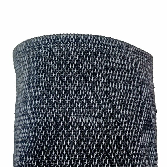 AQUATALIA by Marvin K Undy Black Woven Elastane & Leather Riding Boot - Picture 5 of 13